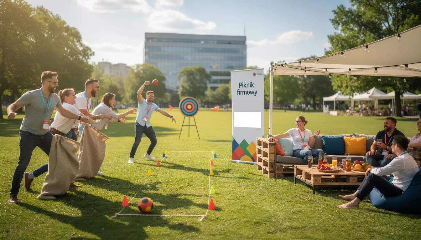 Atrakcje na imprezie integracyjnej na świeżym powietrzu Atrakcje na imprezie integracyjnej na świeżym powietrzu
